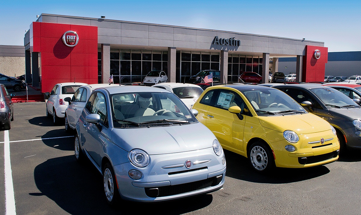 Cars Available at a Fiat Dealership